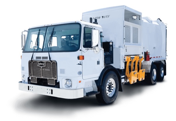 Autocar ACX Cabover Automated Side-Loader Refuse Truck