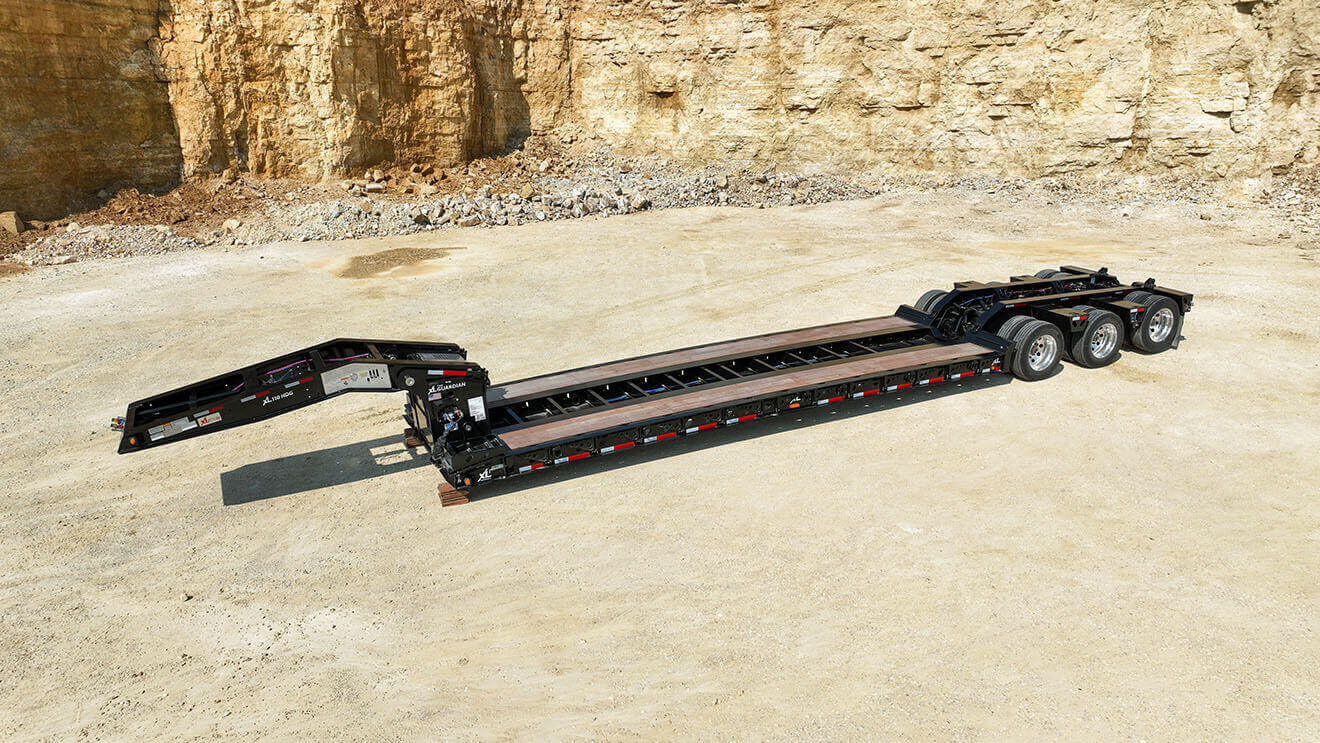 Custom double drop XL Specialized Trailer